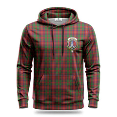 Geddes Tartan Crest Hoodie