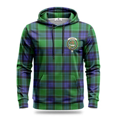 Graham of Menteith Modern Tartan Crest Hoodie