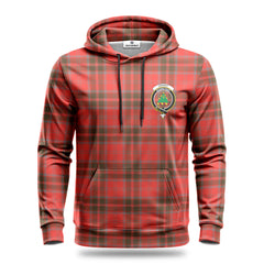 Grant Weathered Tartan Crest Hoodie