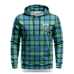 Gunn Ancient Tartan Crest Hoodie