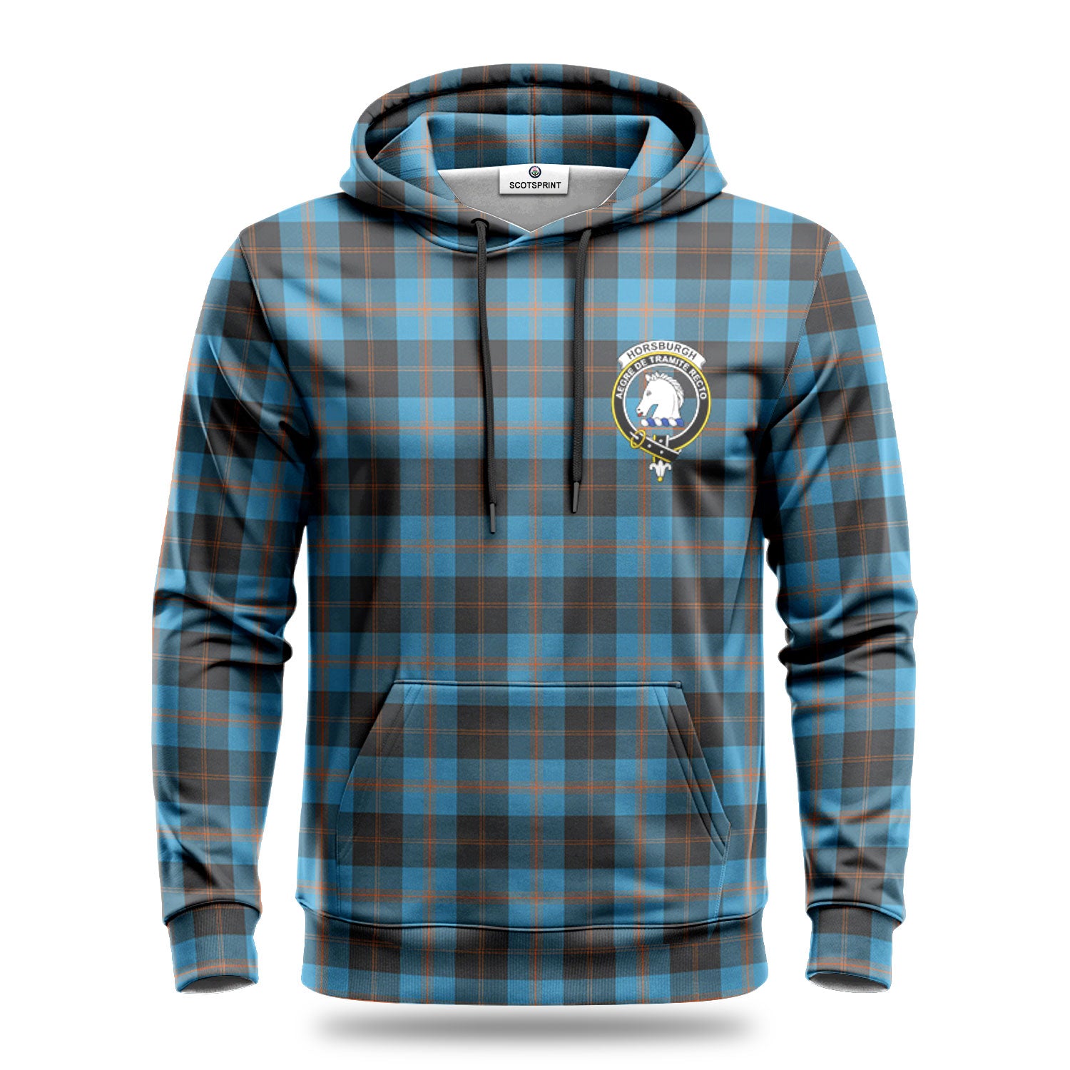 Horsburgh Tartan Crest Hoodie