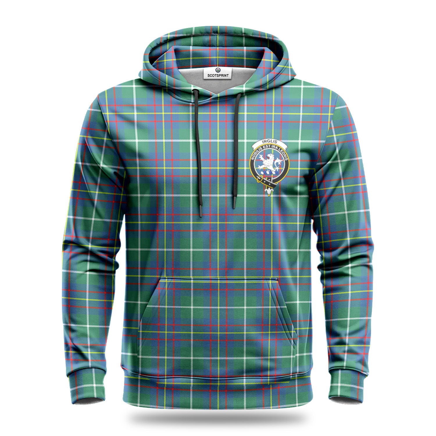 Inglis Ancient Tartan Crest Hoodie