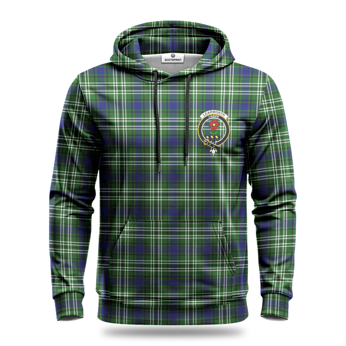 Learmonth Tartan Crest Hoodie