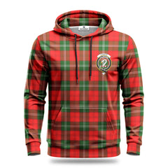 Lennox Tartan Crest Hoodie