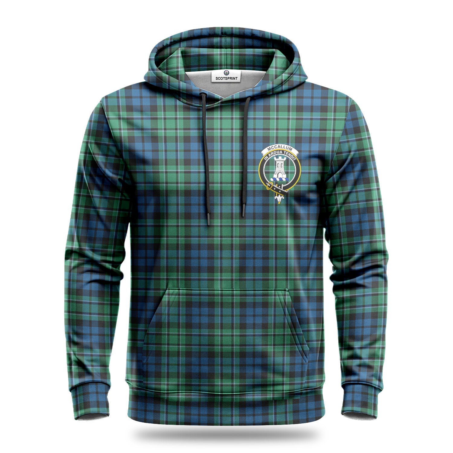 McCallum Ancient Tartan Crest Hoodie