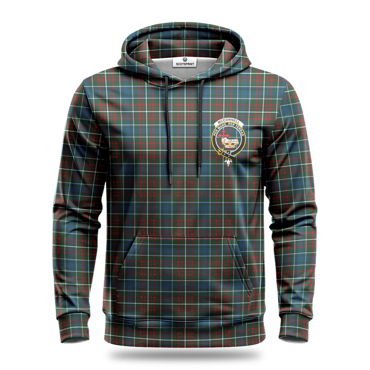 McConnell Tartan Crest Hoodie