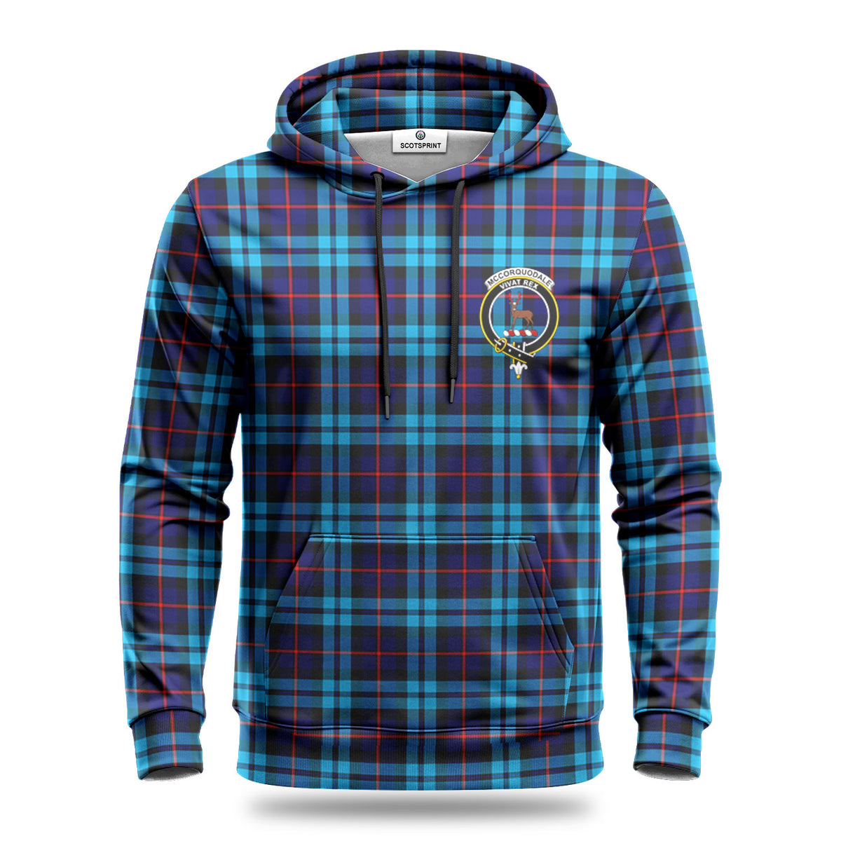 McCorquodale Tartan Crest Hoodie