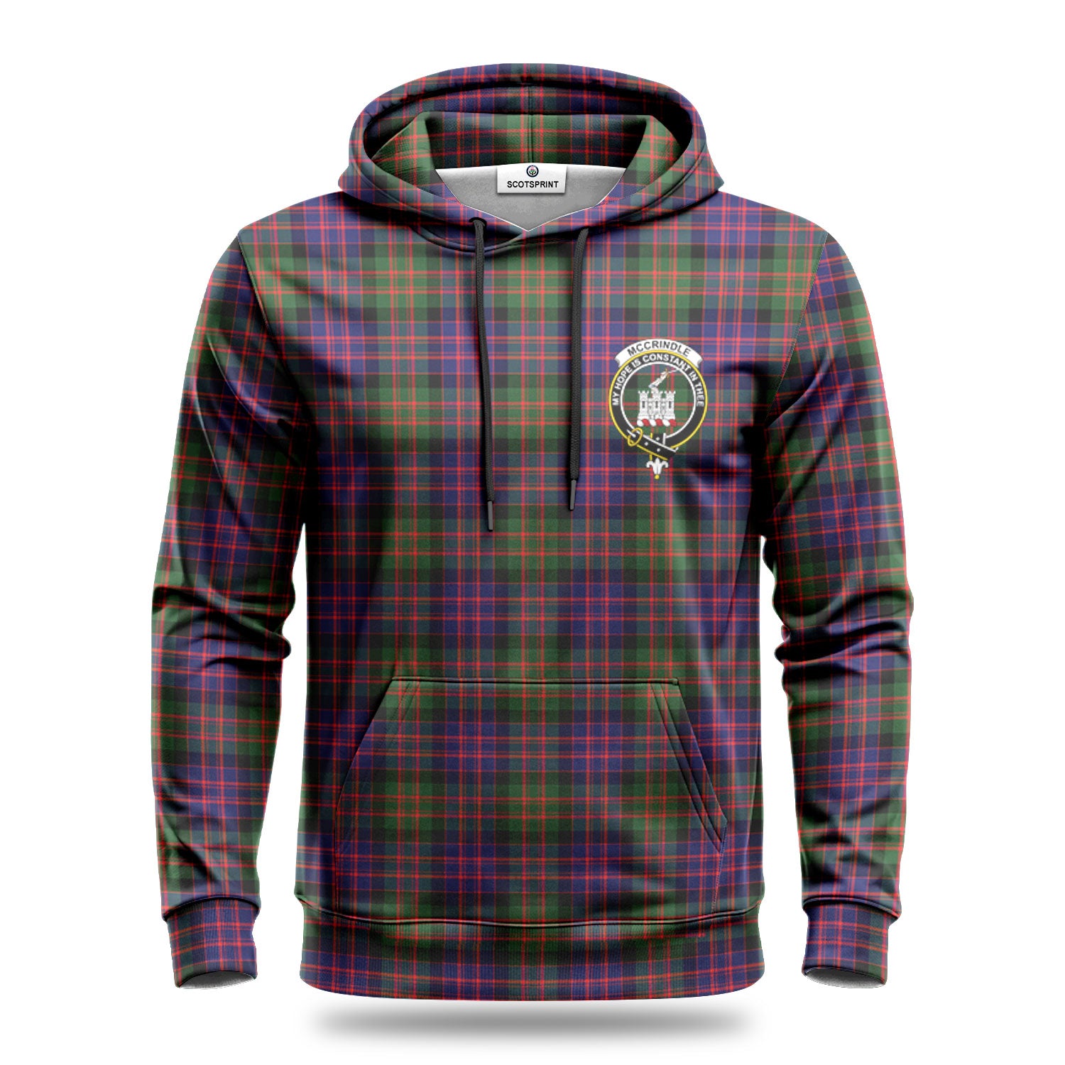 McCrindle Tartan Crest Hoodie