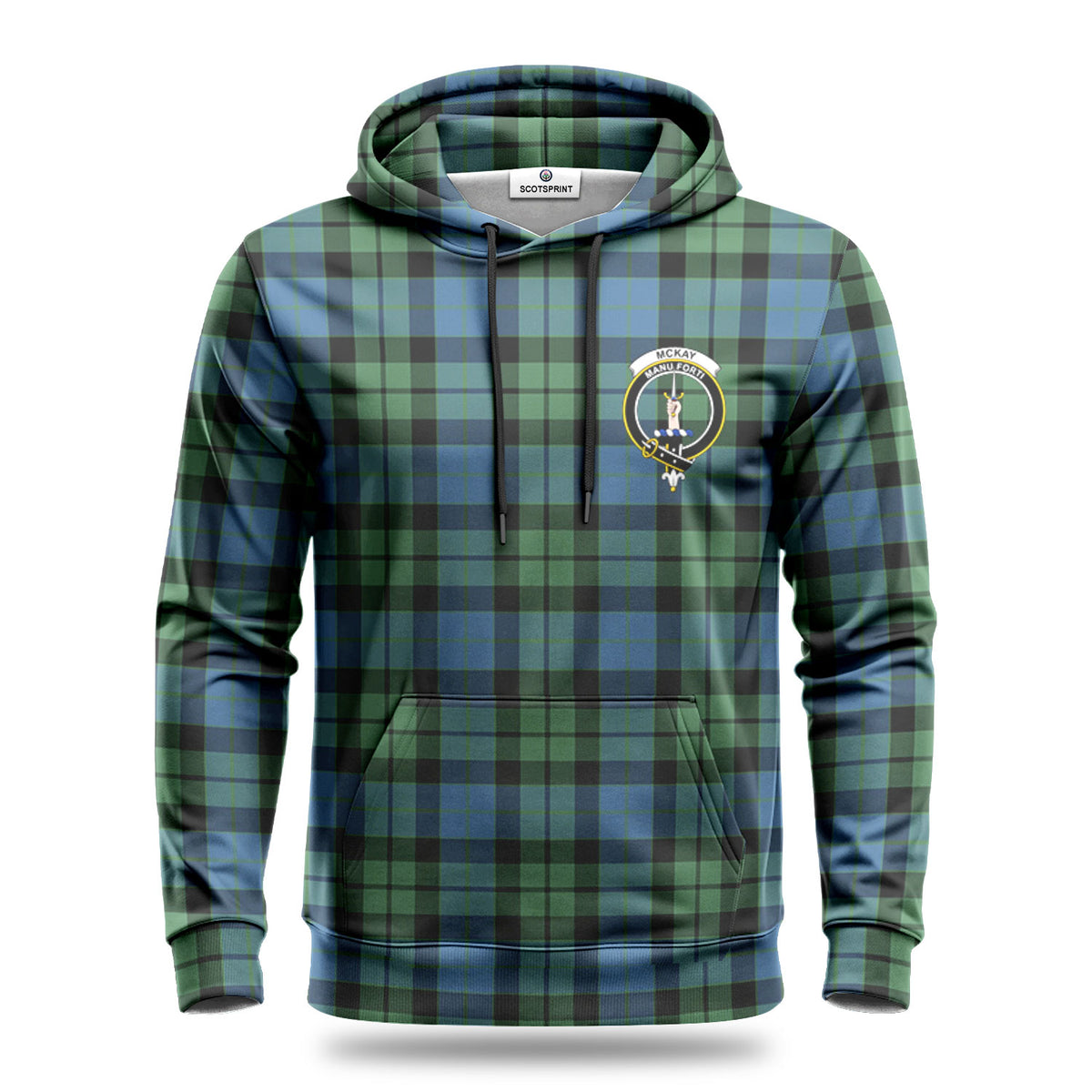 McKay Ancient Tartan Crest Hoodie