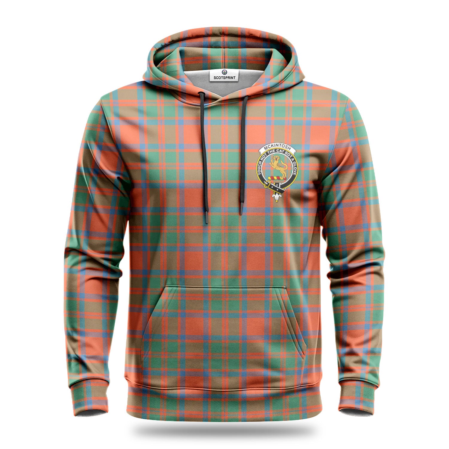 McKintosh Ancient Tartan Crest Hoodie