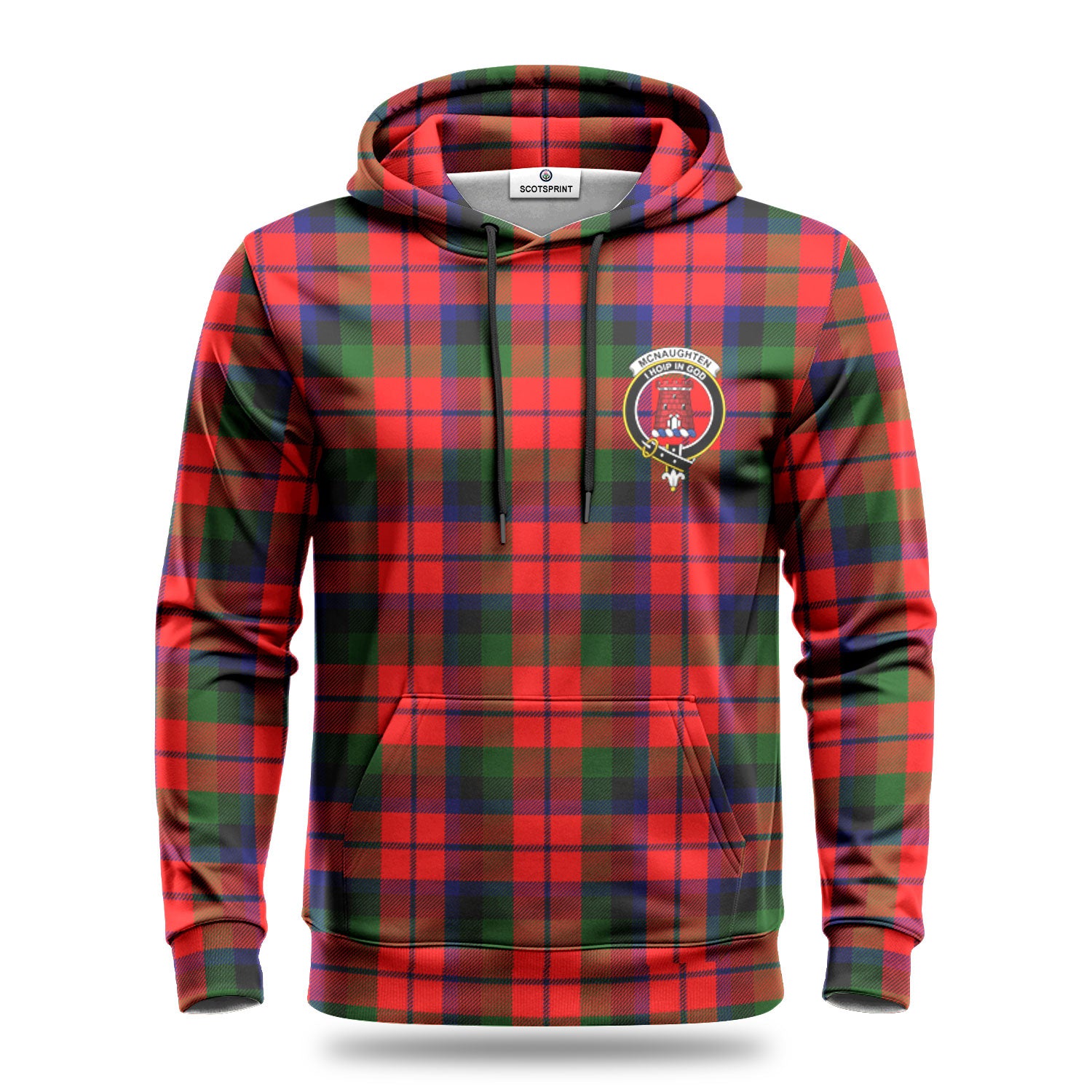 McNaughten Tartan Crest Hoodie