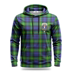 Meldrum Tartan Crest Hoodie