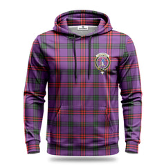 Montgomery Modern Tartan Crest Hoodie