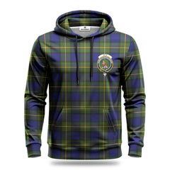 Muir Tartan Crest Hoodie