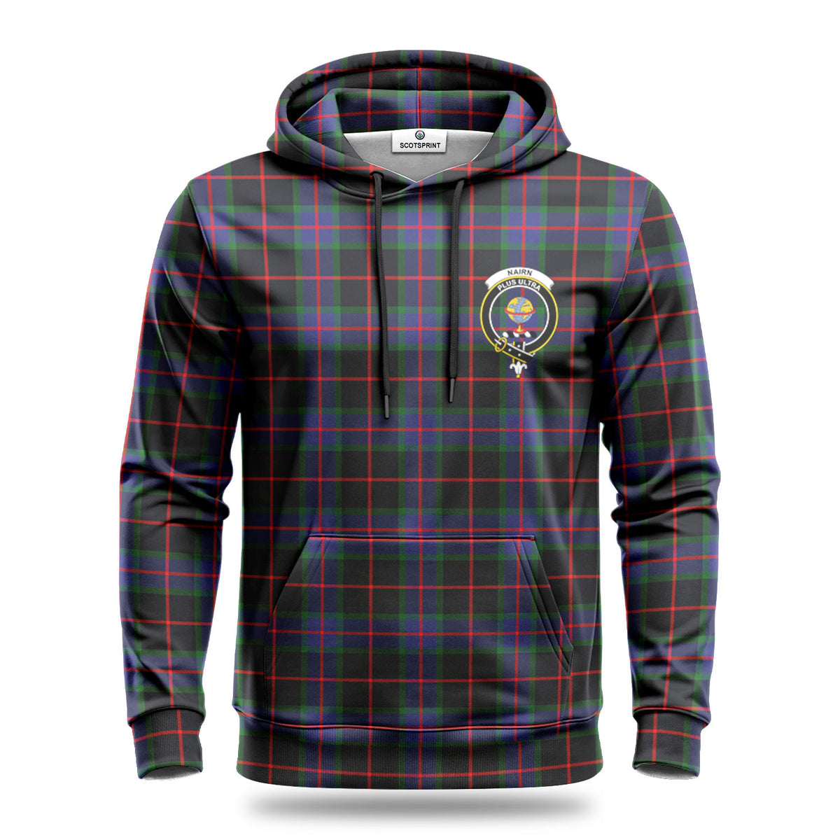 Nairn Tartan Crest Hoodie