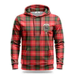 Nesbitt Modern Tartan Crest Hoodie