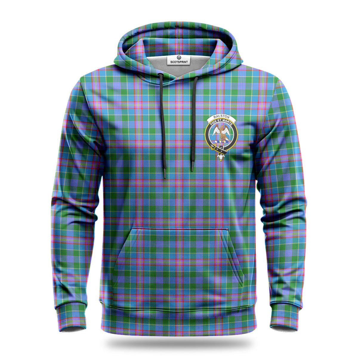 Ralston Tartan Crest Hoodie