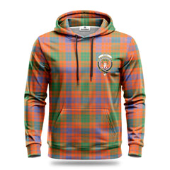 Ross Ancient Tartan Crest Hoodie