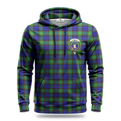 Sempill Modern Tartan Crest Hoodie