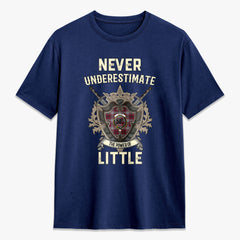 Little Tartan Crest 2D T-shirt - Never Underestimate Style