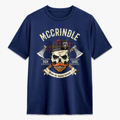 McCrindle Tartan Crest 2D T-shirt - Alba Skull Style