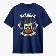 McLaren Modern Tartan Crest 2D T-shirt - Alba Skull Style