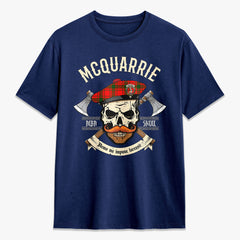 McQuarrie Tartan Crest 2D T-shirt - Alba Skull Style