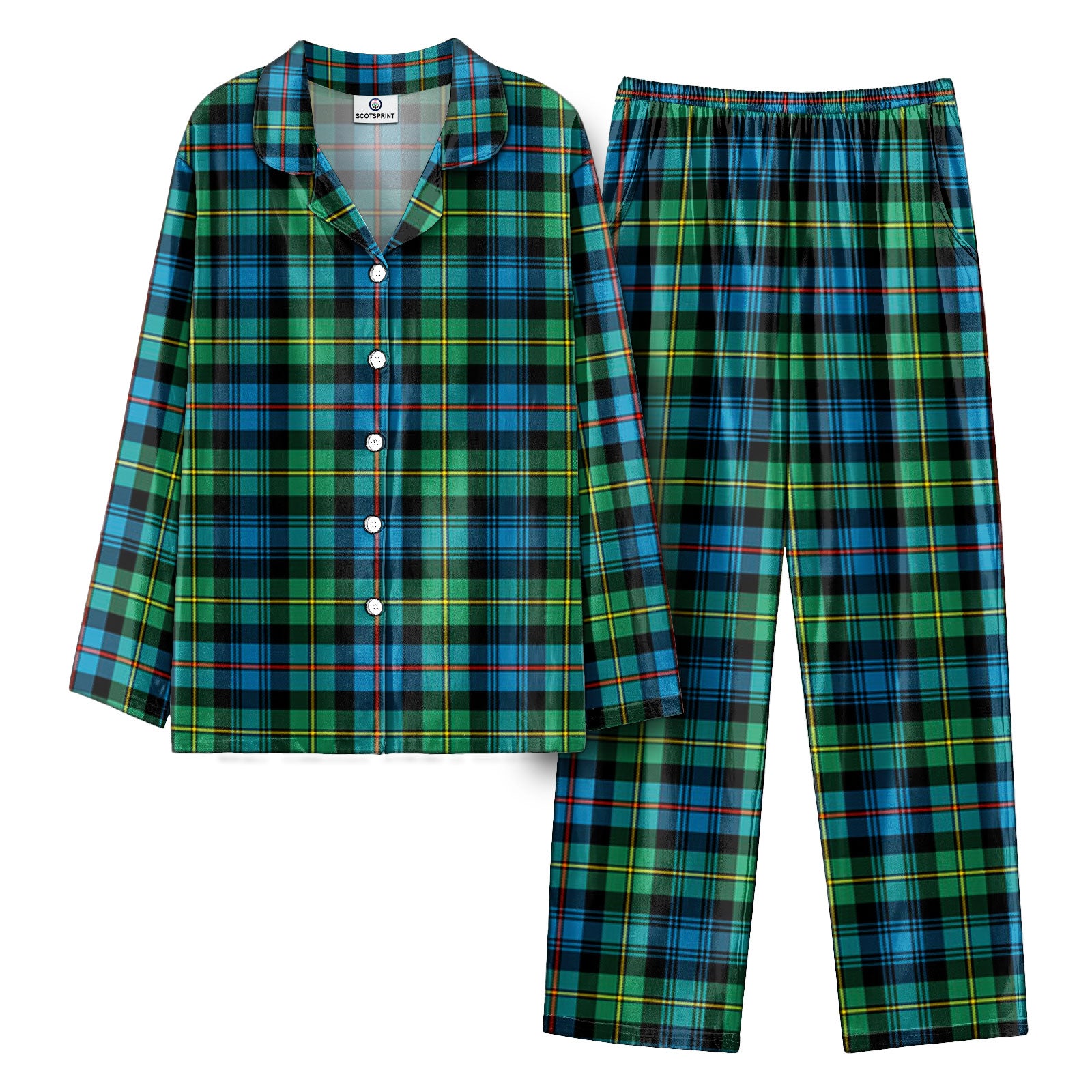 Baillie Ancient Tartan Pajama Set