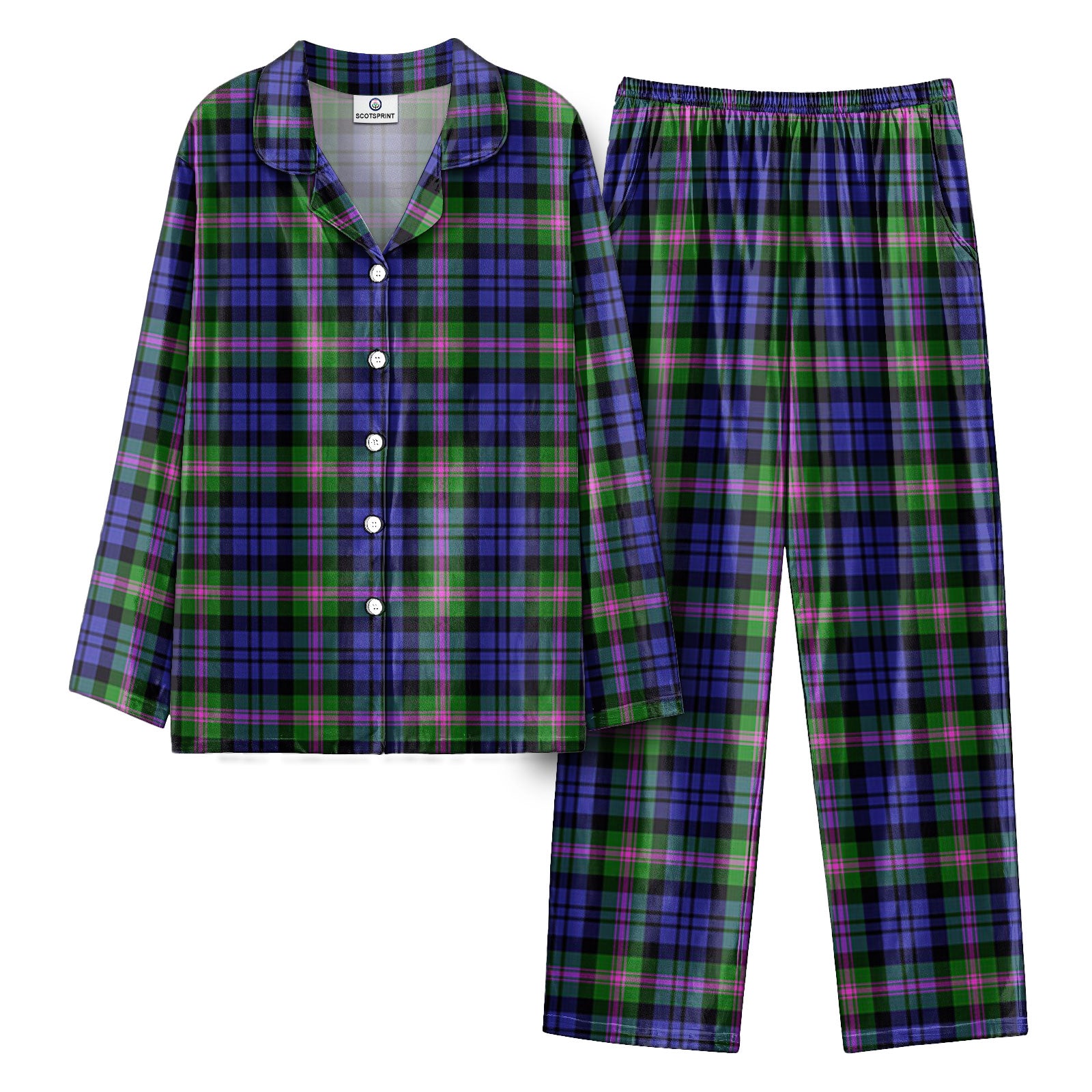 Baird Modern Tartan Pajama Set