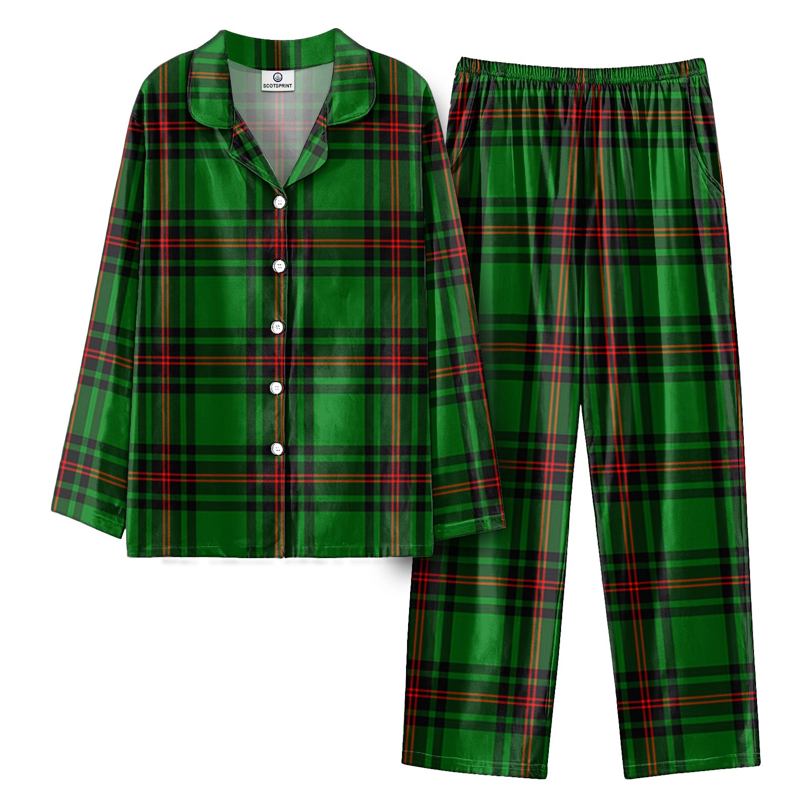 Beveridge Tartan Pajama Set