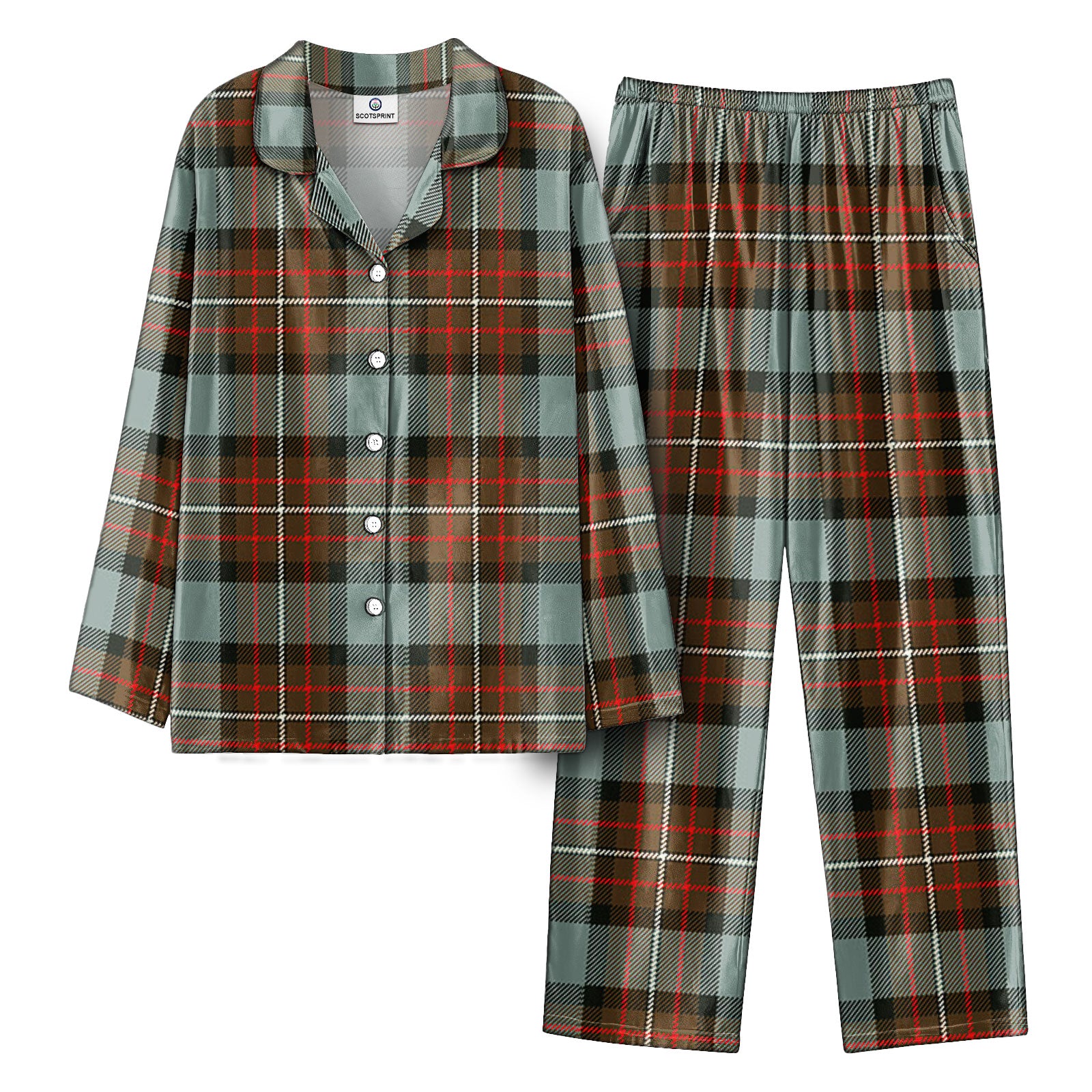 Fergusson Weathered Tartan Pajama Set