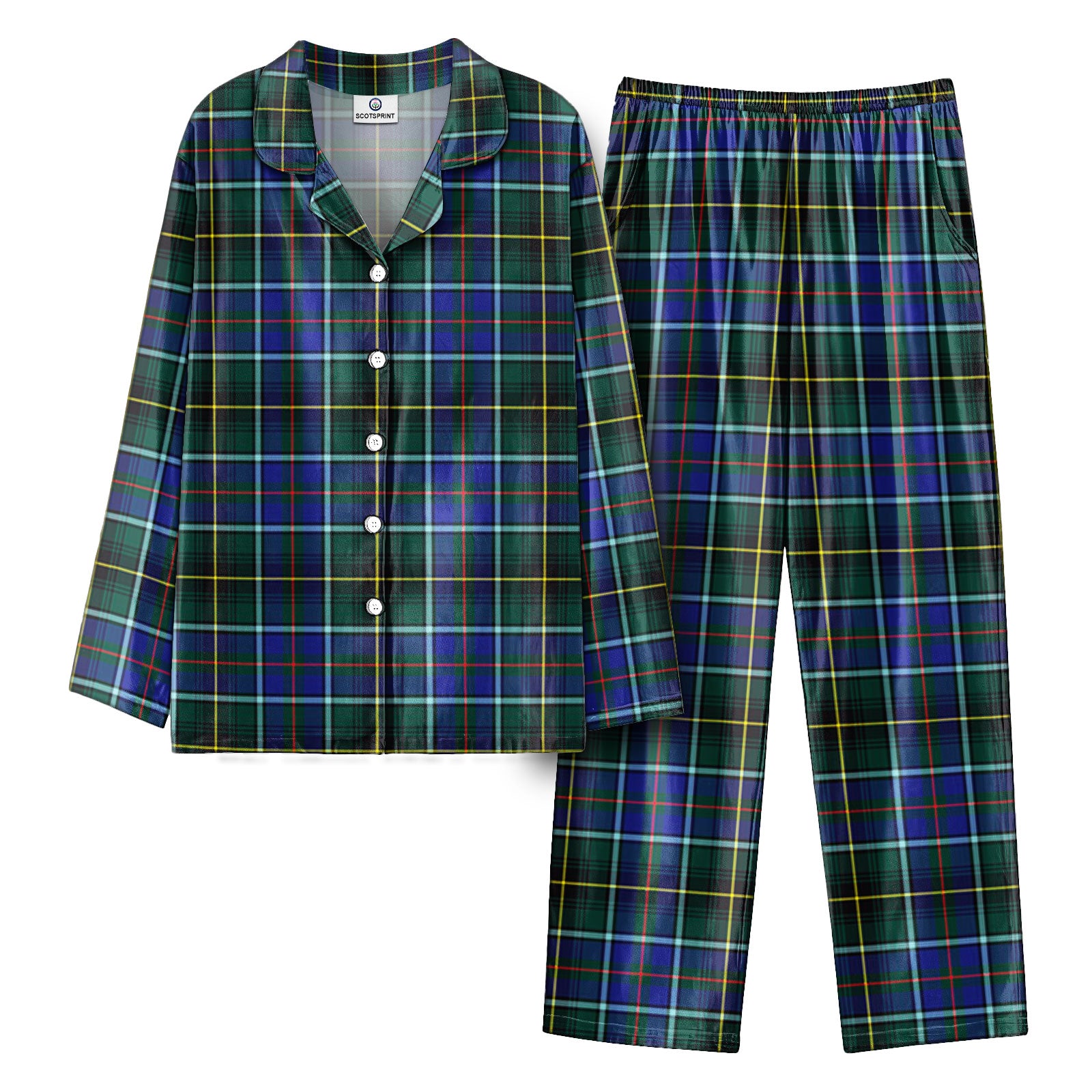 McInnes Modern Tartan Pajama Set