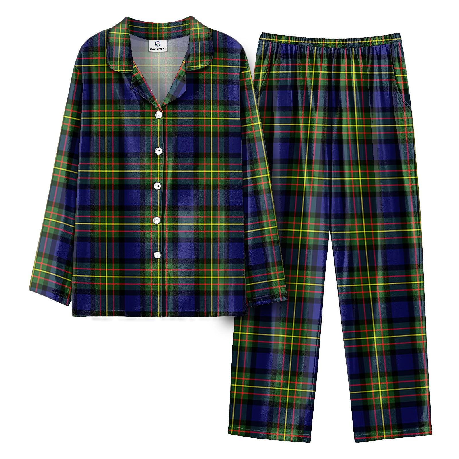 McLaren Modern Tartan Pajama Set