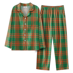 Menzies Green Ancient Tartan Pajama Set