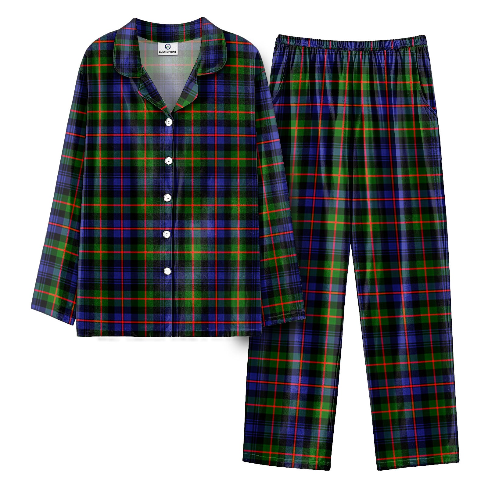 Murray of Atholl Modern Tartan Pajama Set