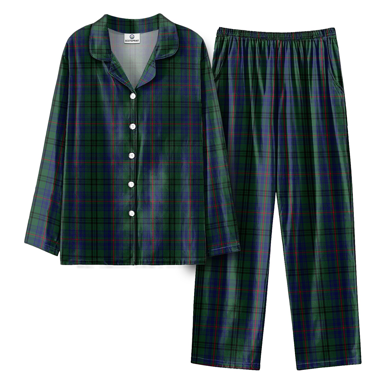 Walker Hunting Tartan Pajama Set