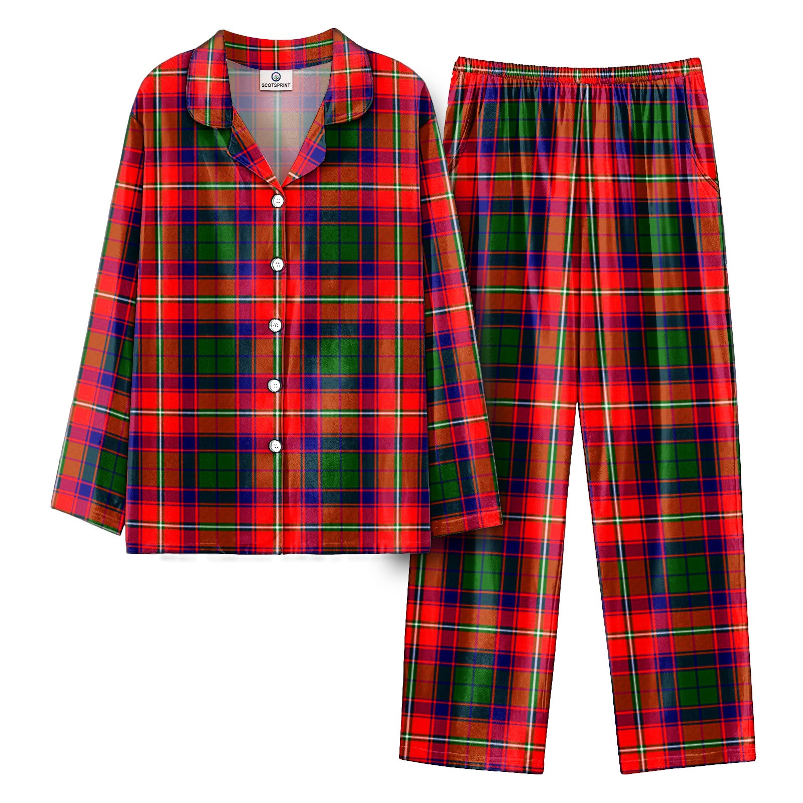 Wauchope (or Waugh) Tartan Pajama Set