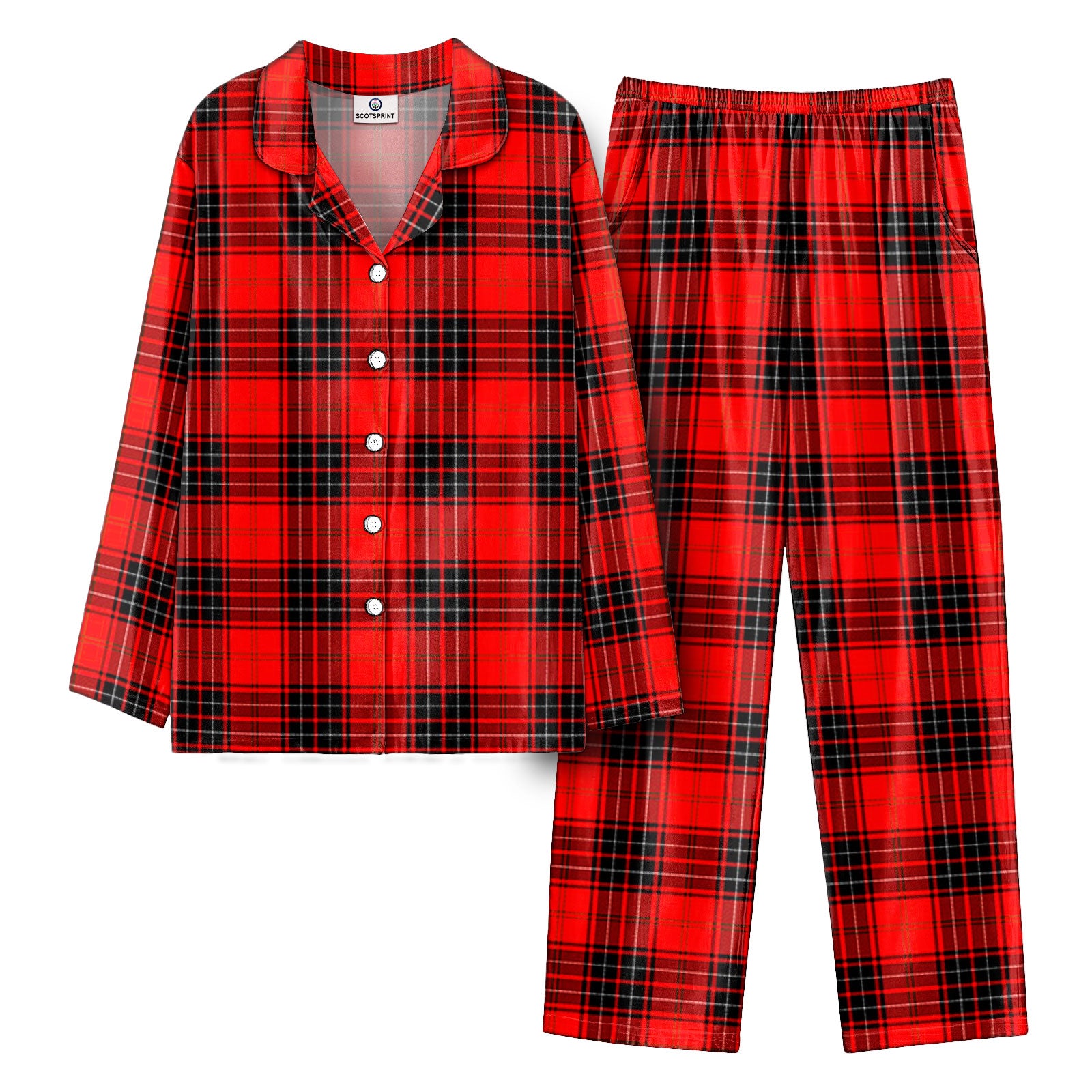 Wemyss Modern Tartan Pajama Set