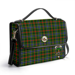 Bisset Tartan Crest Satchel Bag