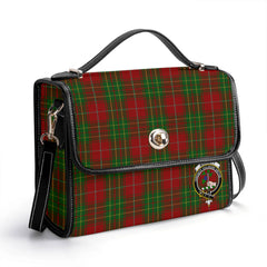Burnett Tartan Crest Satchel Bag