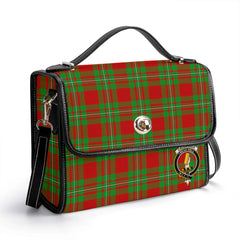 Callander Tartan Crest Satchel Bag