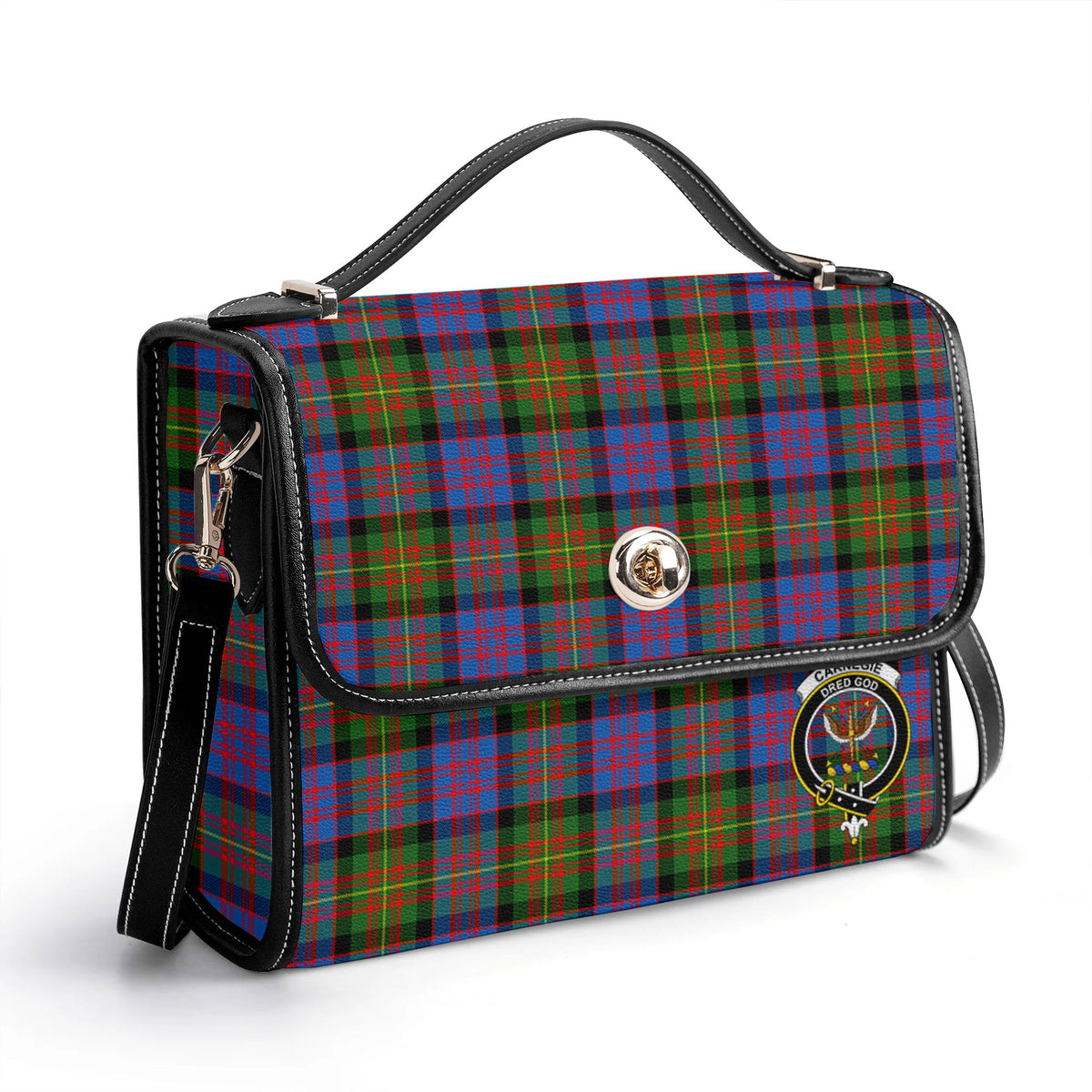 Carnegie Ancient Tartan Crest Satchel Bag
