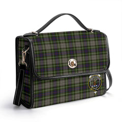 Davidson Tulloch Dress Tartan Crest Satchel Bag