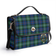 Davidson of Tulloch Tartan Crest Satchel Bag