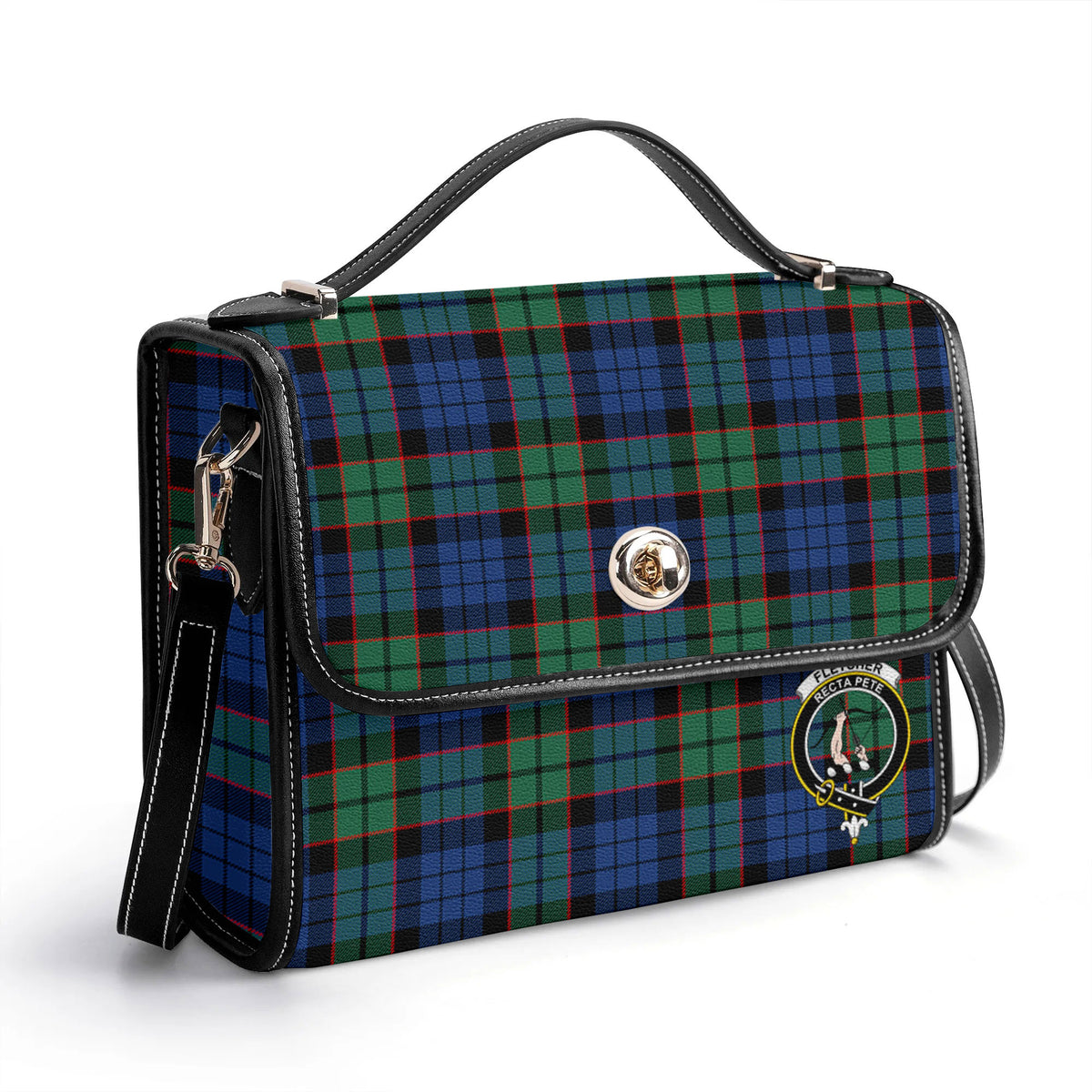 Fletcher Ancient Tartan Crest Satchel Bag