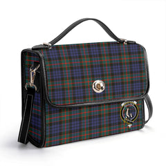 Fletcher of Dunans Tartan Crest Satchel Bag