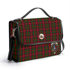 Ged Tartan Crest Satchel Bag