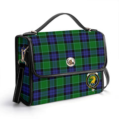 Haldane Tartan Crest Satchel Bag