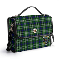 Haliburton Tartan Crest Satchel Bag