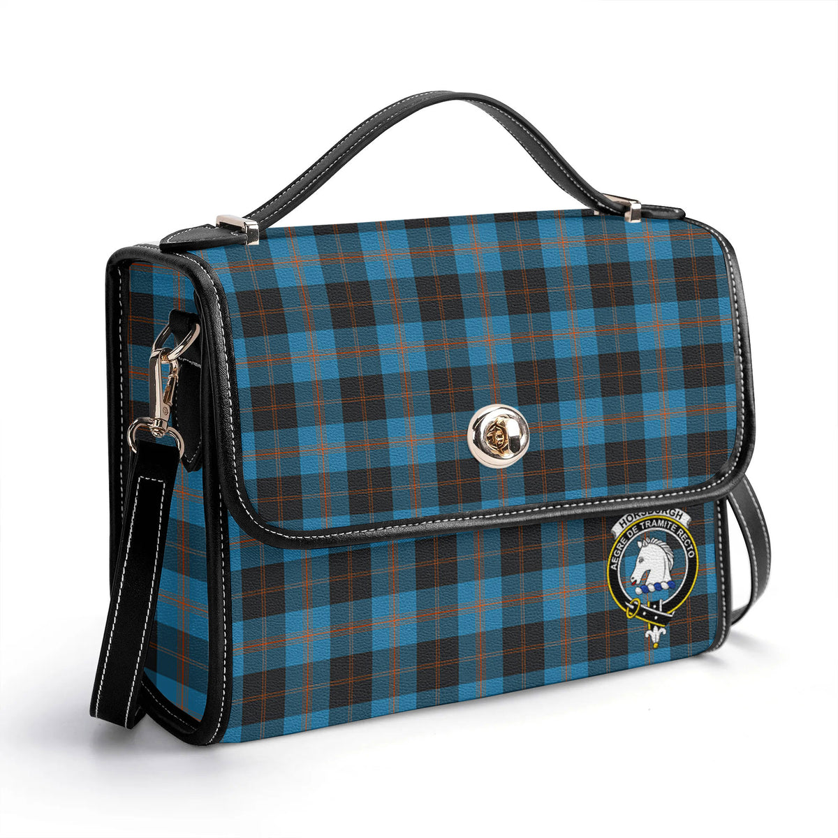 Horsburgh Tartan Crest Satchel Bag